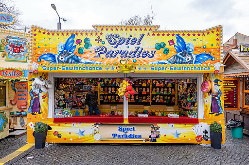 Spiel Paradies/Figurenwerfen / Preuß, Stefan