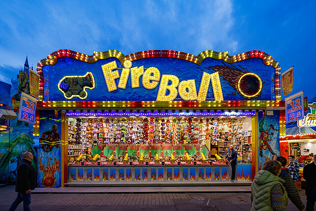 Fire-Ball / Schausteller Uwe Hentrich (Breitenworbis)