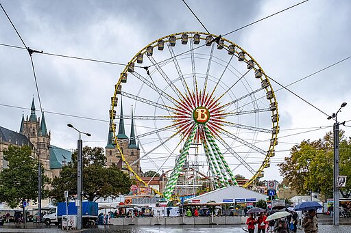 Groß-Riesenrad "Bellevue" / Schaustellerunternehmen Oscar Bruch jr. (Düsseldorf)